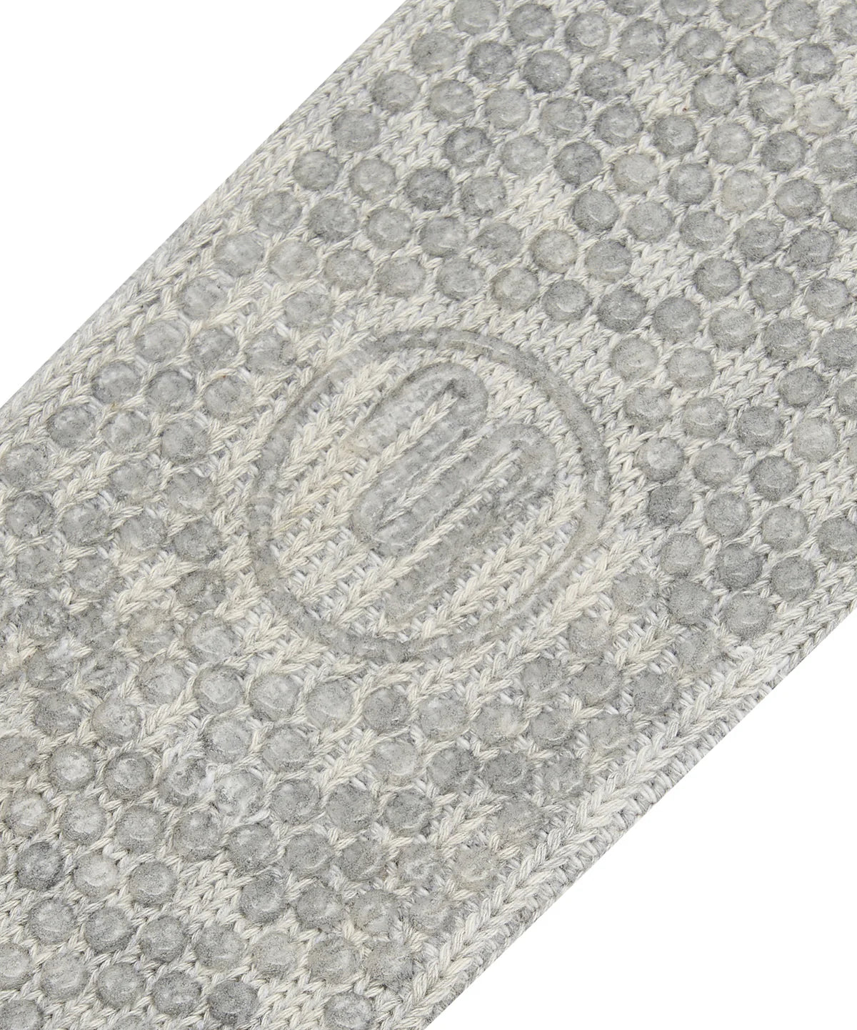 Crew Non Slip Grip Socks | Cable-Knit Marle Grey