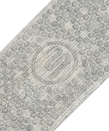 Crew Non Slip Grip Socks | Cable-Knit Marle Grey