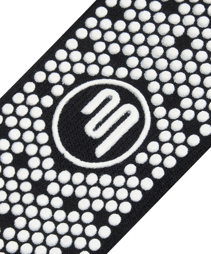 Crew Non Slip Grip Socks | Midnight Emerald Stripe