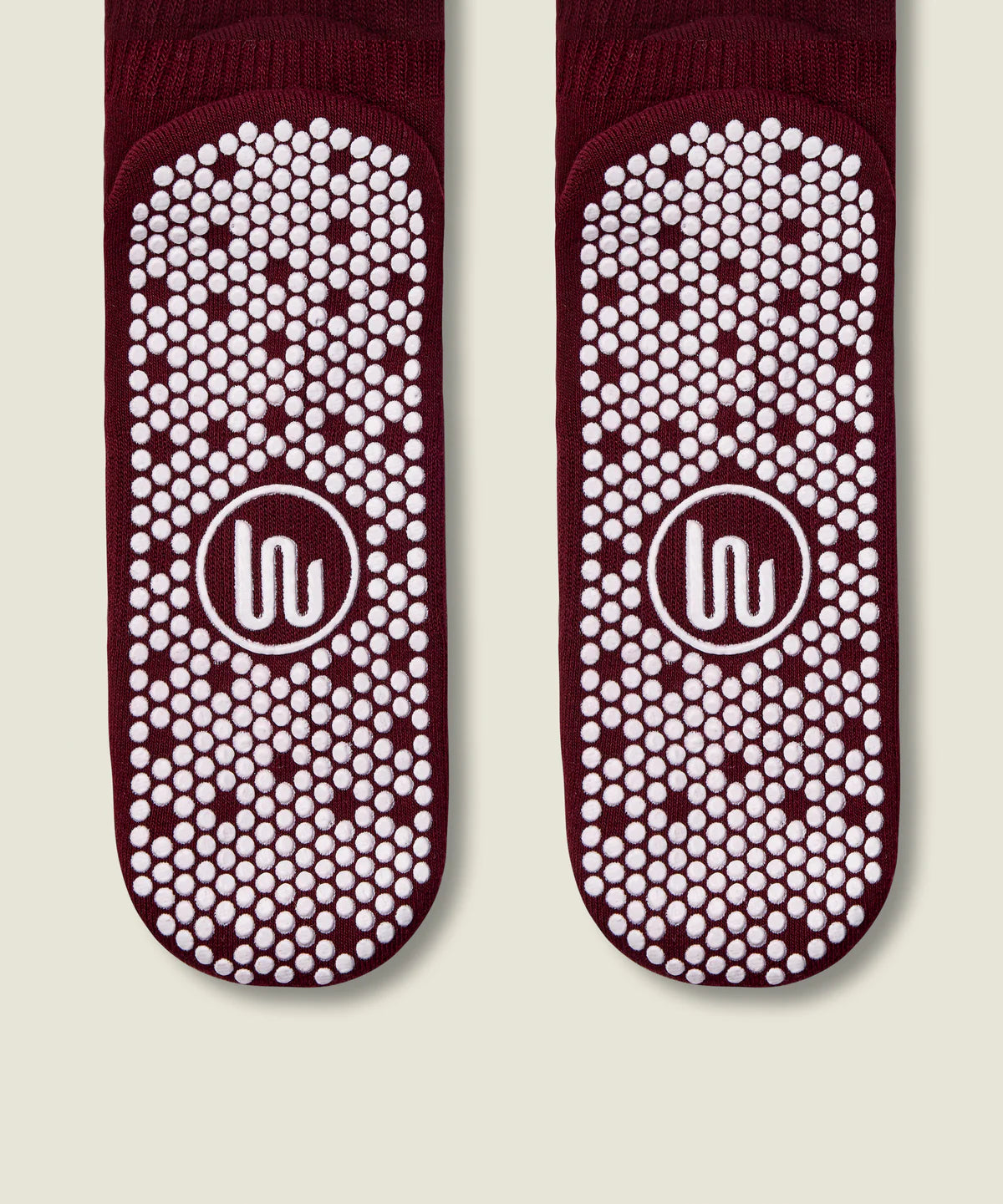 Crew Non Slip Grip Socks | Mulberry Stripes