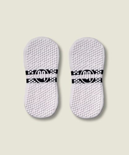 Classic Low Rise Grip Socks | Sporty Stripe Ivory
