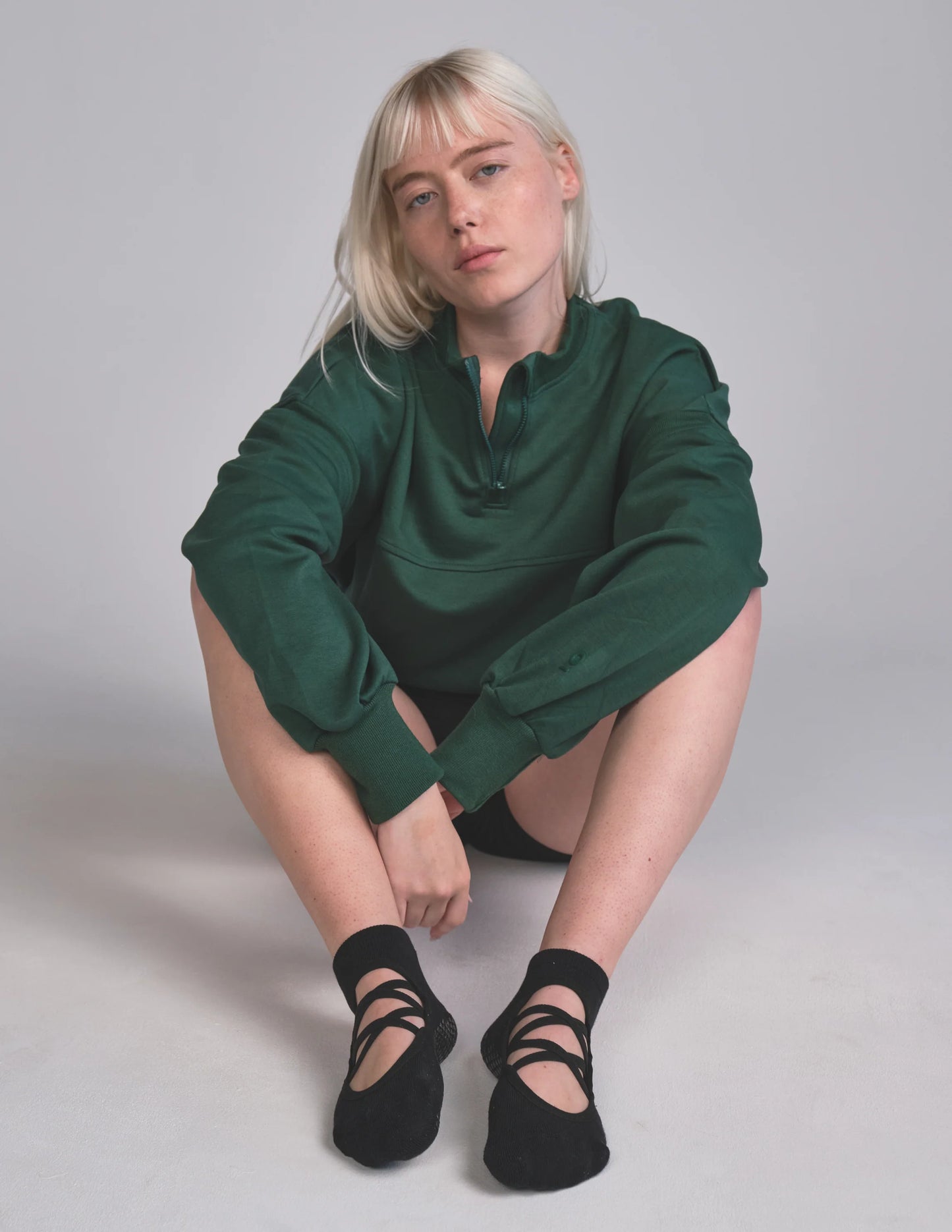 The Isla Grip Sock | Black