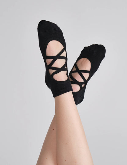 The Isla Grip Sock | Black