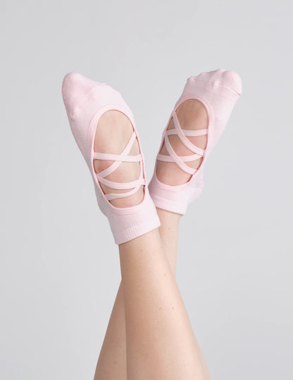 The Isla Grip Sock | Petal