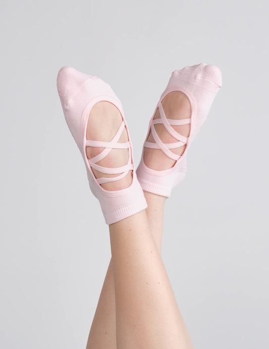 The Isla Grip Sock | Petal