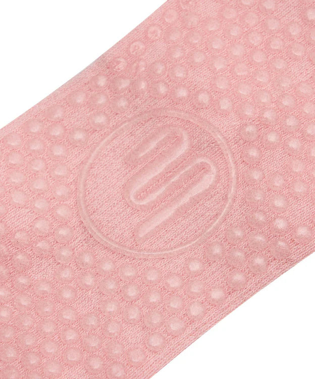 Scrunch Non Slip Grip Socks | Pink