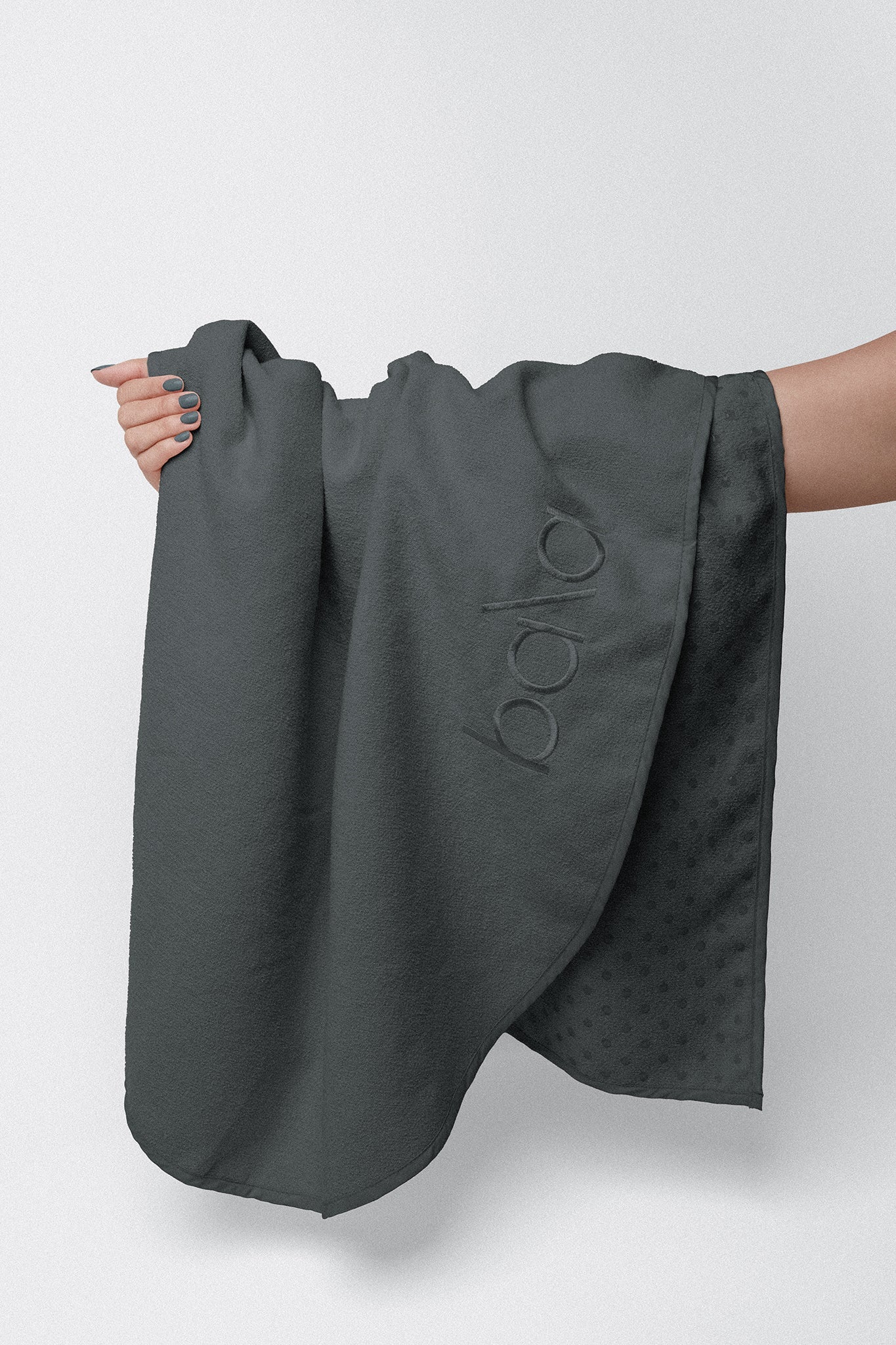 The Play Towel Mat | Charcoal
