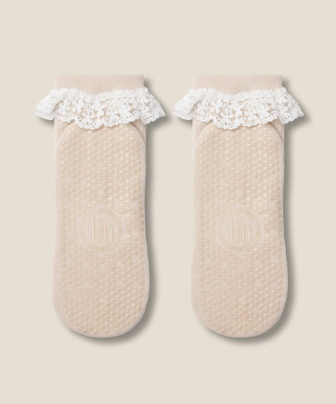 Quarter Crew Grip Socks | Lovers Lace