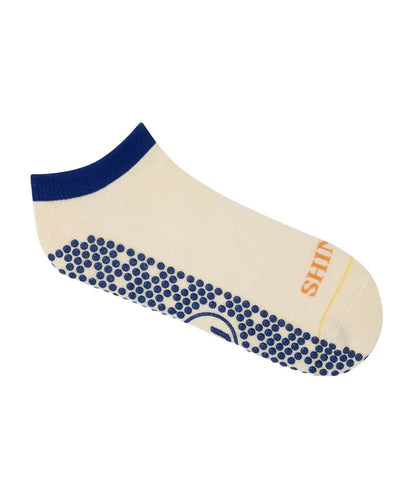 Classic Low Rise Grip Socks - Rise & Shine Vanilla