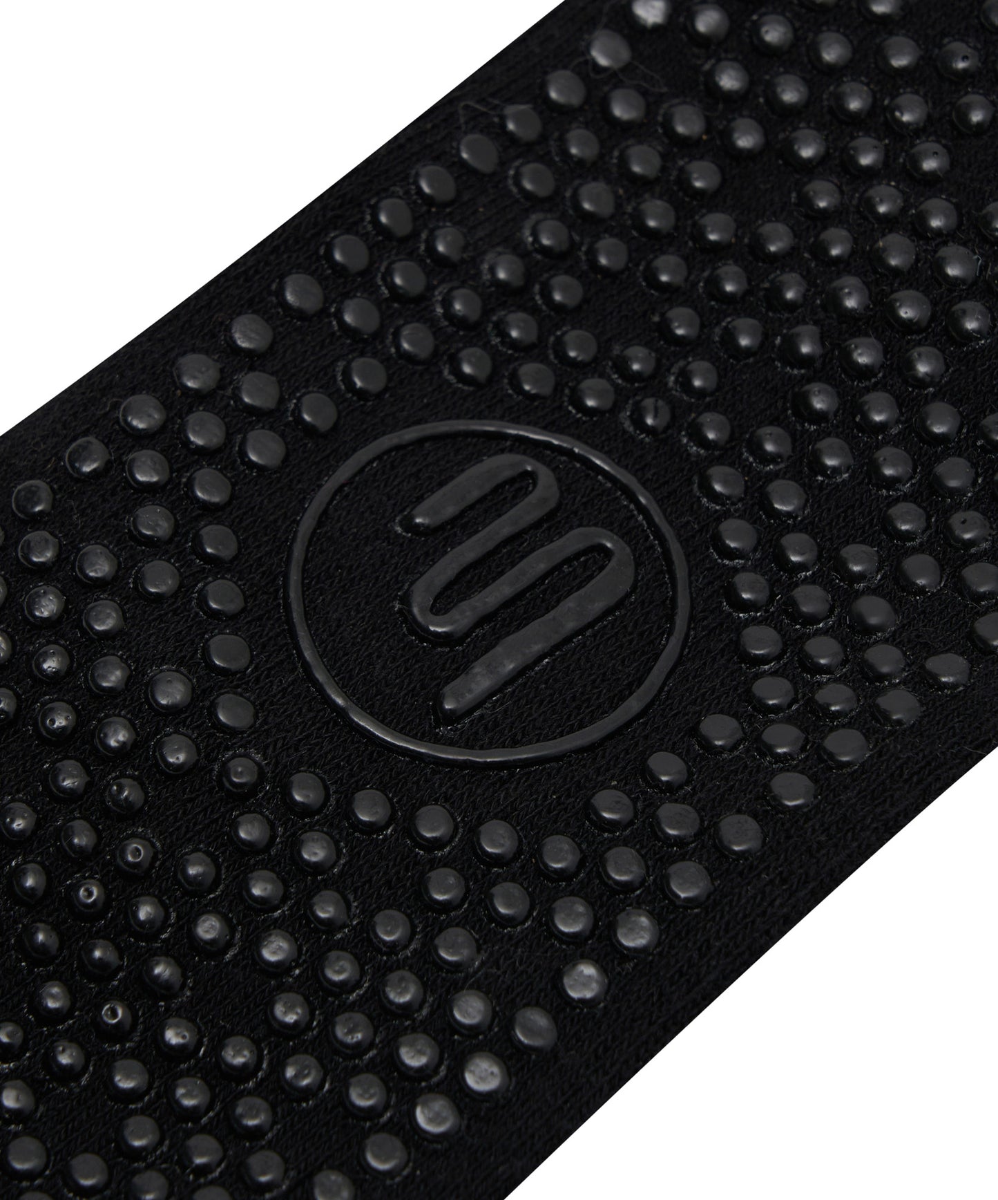 Slide on Non Slip Grip Socks - Classic Black