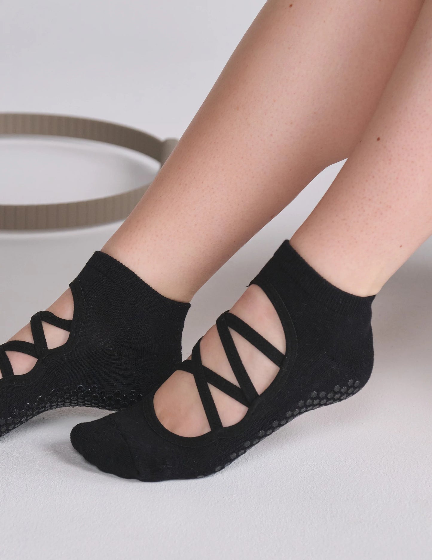 The Isla Grip Sock | Black