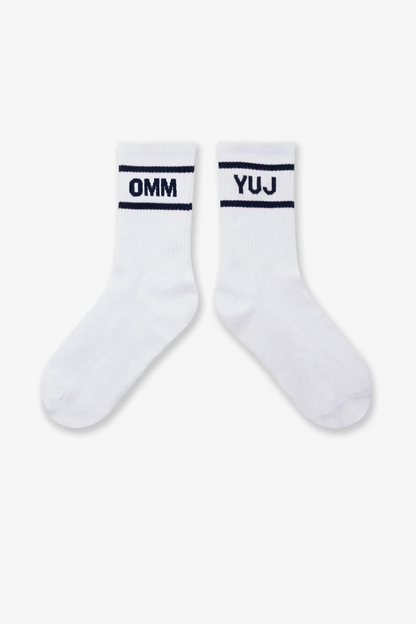 Pack of 2 pairs of unisex socks - YUJ OMM & YUJ FLOW