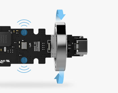 Accurate Sensors  SmartRope uses a permanent non-contact sensors to continuously track the exact position of the rope. This enables accurate movement tracking compared to the conventional switch method or the gyro sensor method.